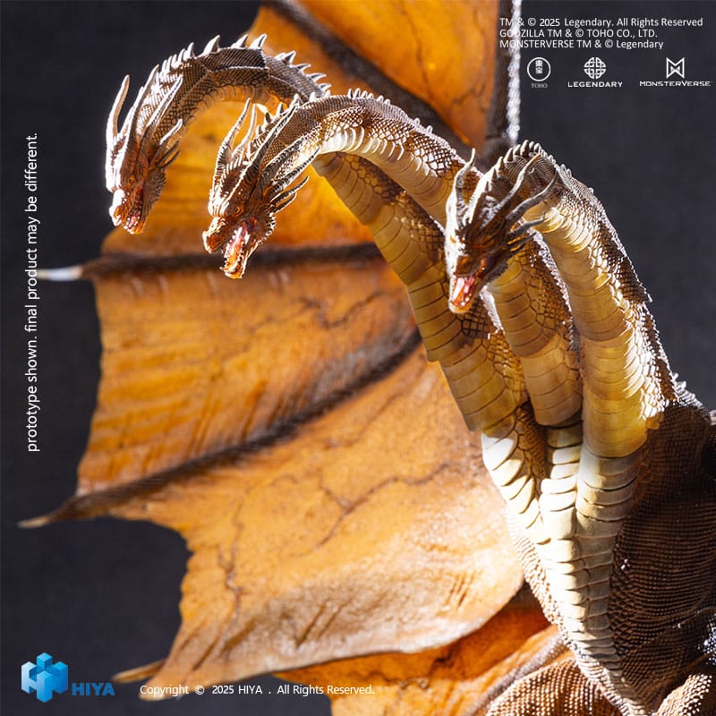 Godzilla: King of the Monsters 2019 Exquisite Basic Action Figure King Ghidorah 2.0 25 cm