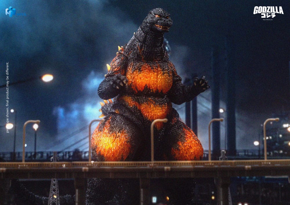 Godzilla vs. Destoroyah (1995) Exquisite Basic Action Figure Burning Godzilla 18 cm