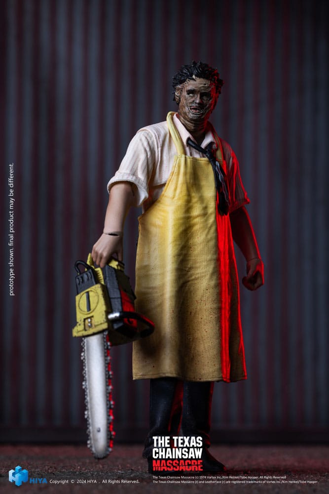 Texas Chainsaw Massacre (1974) Exquisite Mini Action Figure 1/18 Leatherface - Killing Mask Standard Ver. 11 cm