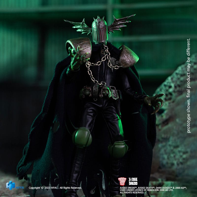 Judge Dredd Exquisite Super Series Action Figure 1/12 Judge Fear 17 cm