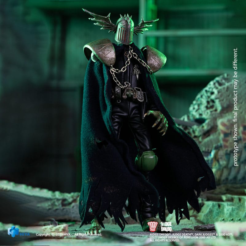 Judge Dredd Exquisite Super Series Action Figure 1/12 Judge Fear 17 cm