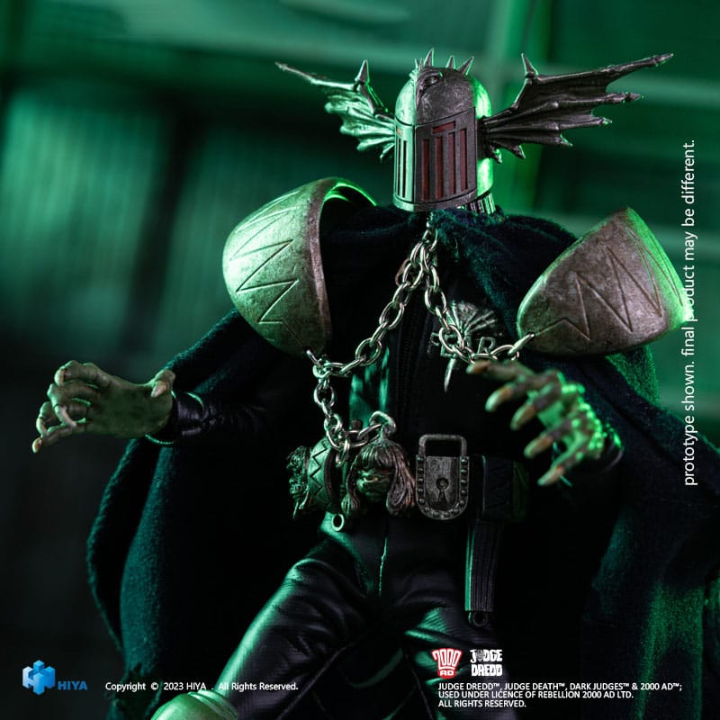 Judge Dredd Exquisite Super Series Action Figure 1/12 Judge Fear 17 cm