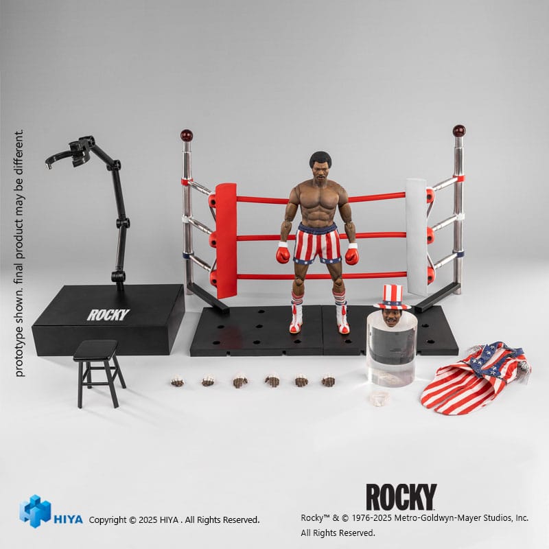 Rocky Exquisite Super Series  Actionfigur 1/12 Apollo 16 cm