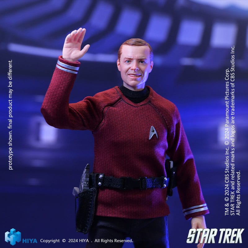 Star Trek 2009 Exquisite Super Series Action Figure 1/12 Scotty 16 cm