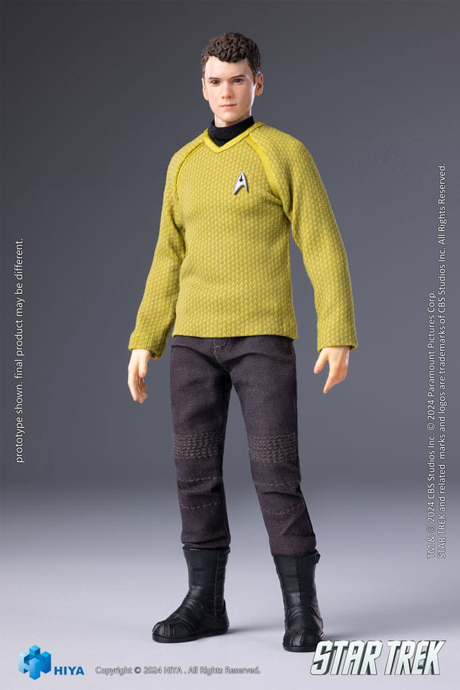 Star Trek 2009 Exquisite Super Series Action Figure 1/12 Chekov 16 cm