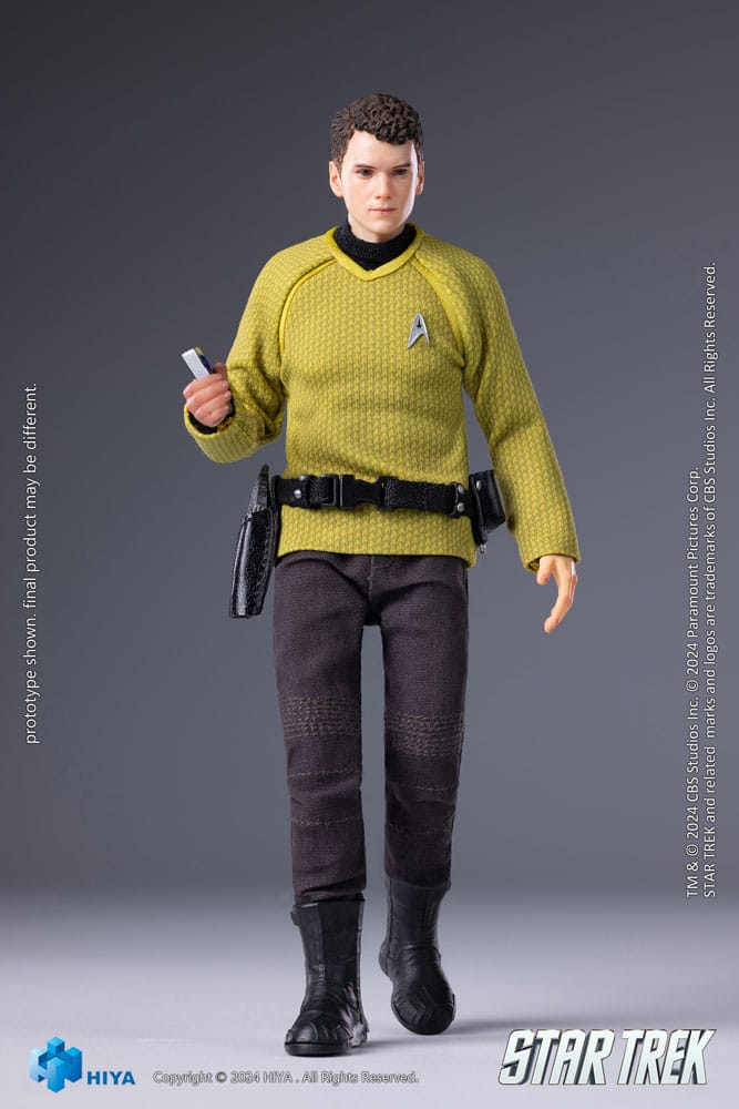 Star Trek 2009 Exquisite Super Series Action Figure 1/12 Chekov 16 cm