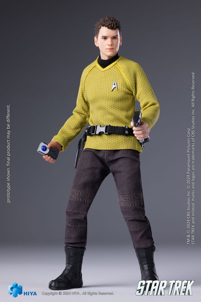 Star Trek 2009 Exquisite Super Series Action Figure 1/12 Chekov 16 cm