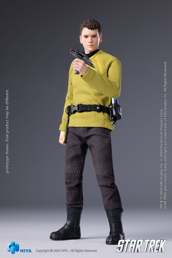 Star Trek 2009 Exquisite Super Series Action Figure 1/12 Chekov 16 cm