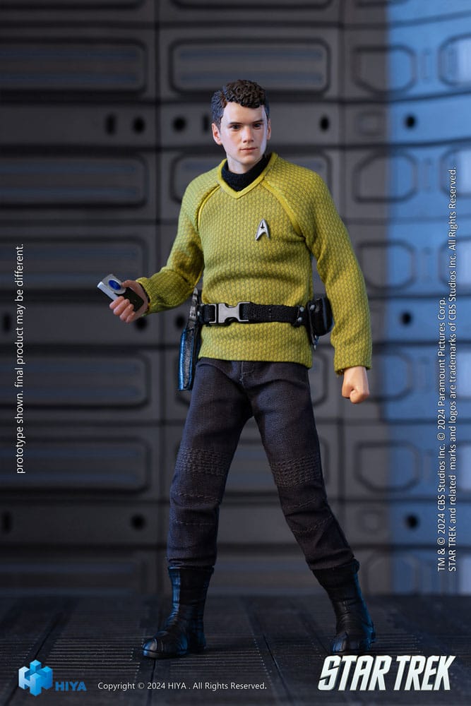 Star Trek 2009 Exquisite Super Series Action Figure 1/12 Chekov 16 cm