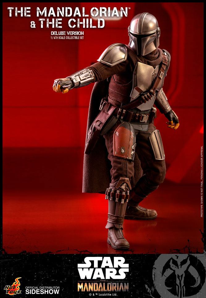 Star Wars The Mandalorian Action Figure 2-Pack 1/6 The Mandalorian &amp; The Child Deluxe 30 cm