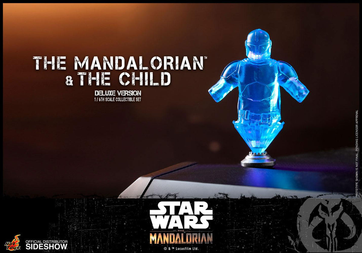 Star Wars The Mandalorian Action Figure 2-Pack 1/6 The Mandalorian &amp; The Child Deluxe 30 cm