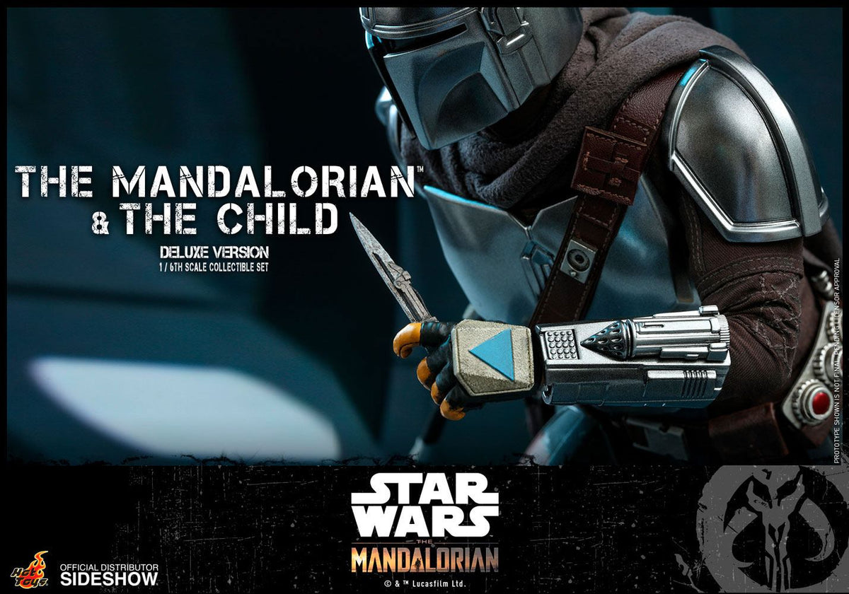 Star Wars The Mandalorian Action Figure 2-Pack 1/6 The Mandalorian &amp; The Child Deluxe 30 cm