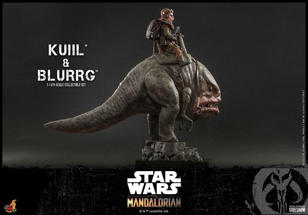 Star Wars The Mandalorian Actionfigur 2er-Pack 1/6 Kuiil &amp; Blurrg 37 cm