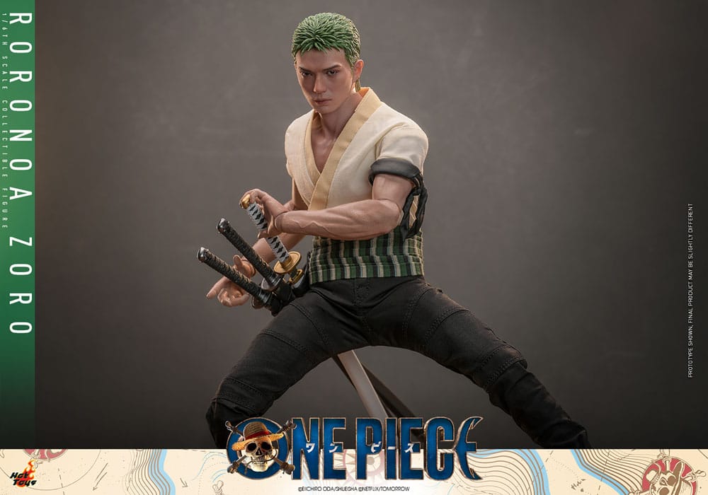 One Piece (Netflix) Actionfigur 1/6 Roronoa Zoro 31 cm
