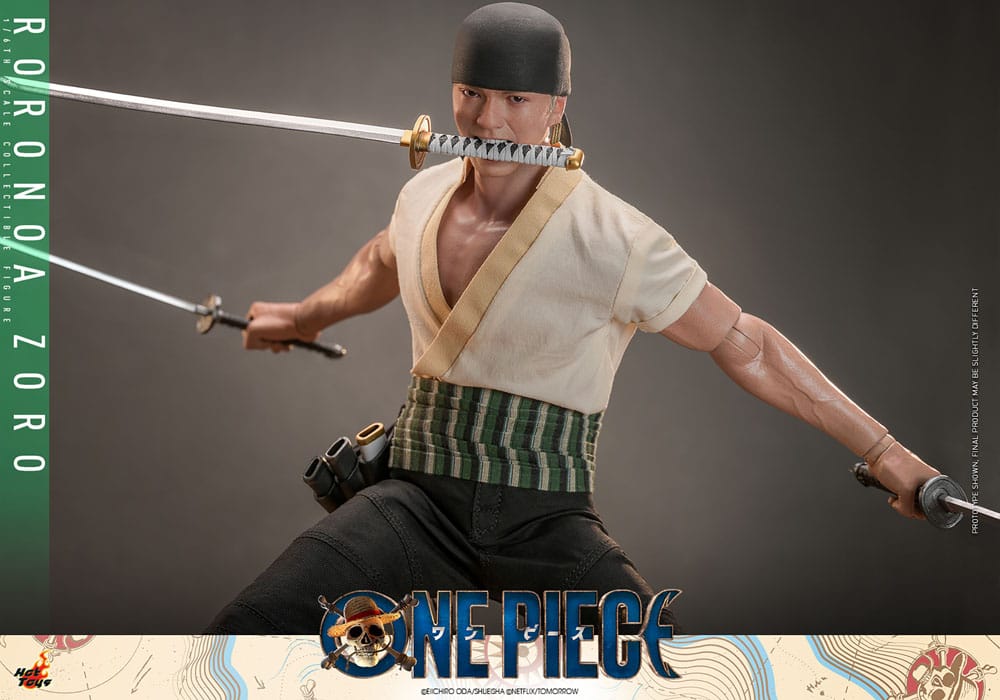 One Piece (Netflix) Actionfigur 1/6 Roronoa Zoro 31 cm