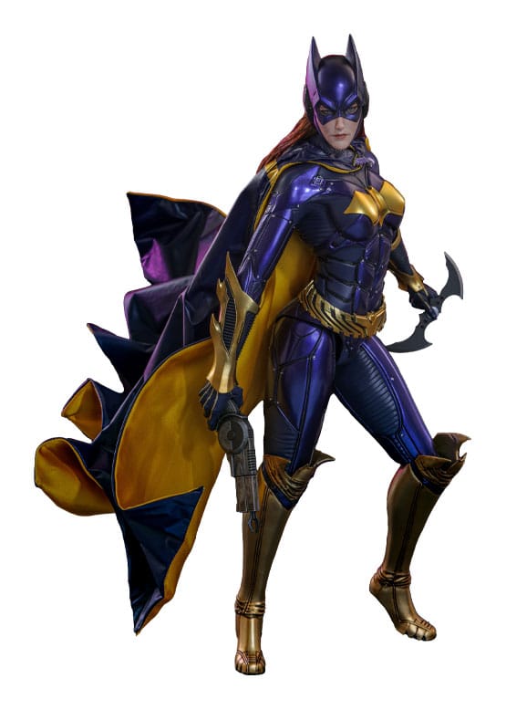 Batman Arkham Knight Videogame Masterpiece Action Figure 1/6 Batgirl (Purple and Gold Version) Exclusive 30 cm