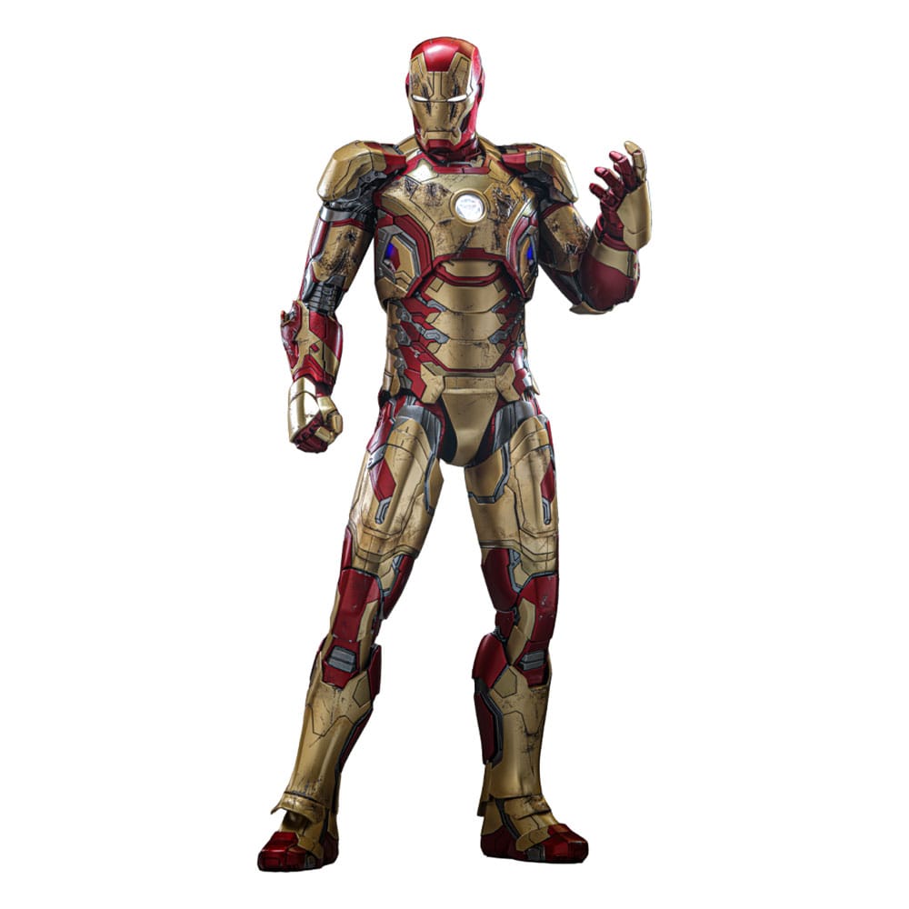 Iron Man 3 Movie Masterpiece Diecast Action Figure 1/6 Iron Man Mark XLII (2.0) 32 cm