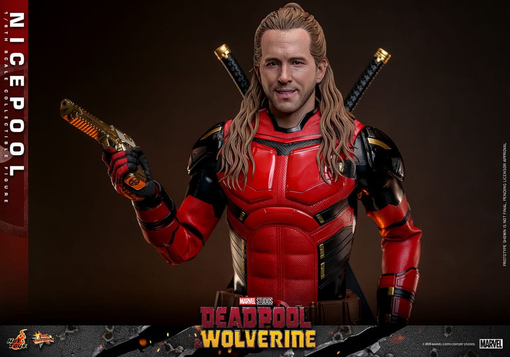 Deadpool & Wolverine Movie Masterpiece Action Figure 1/6 Nicepool 30 cm