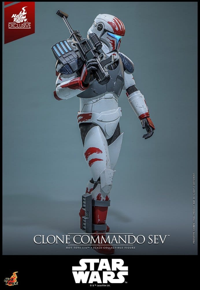 Star Wars: The Clone Wars Television Masterpiece Action Figure 1/6 Clone Commando Sev (Hot Toys Exclusive) 30 cm