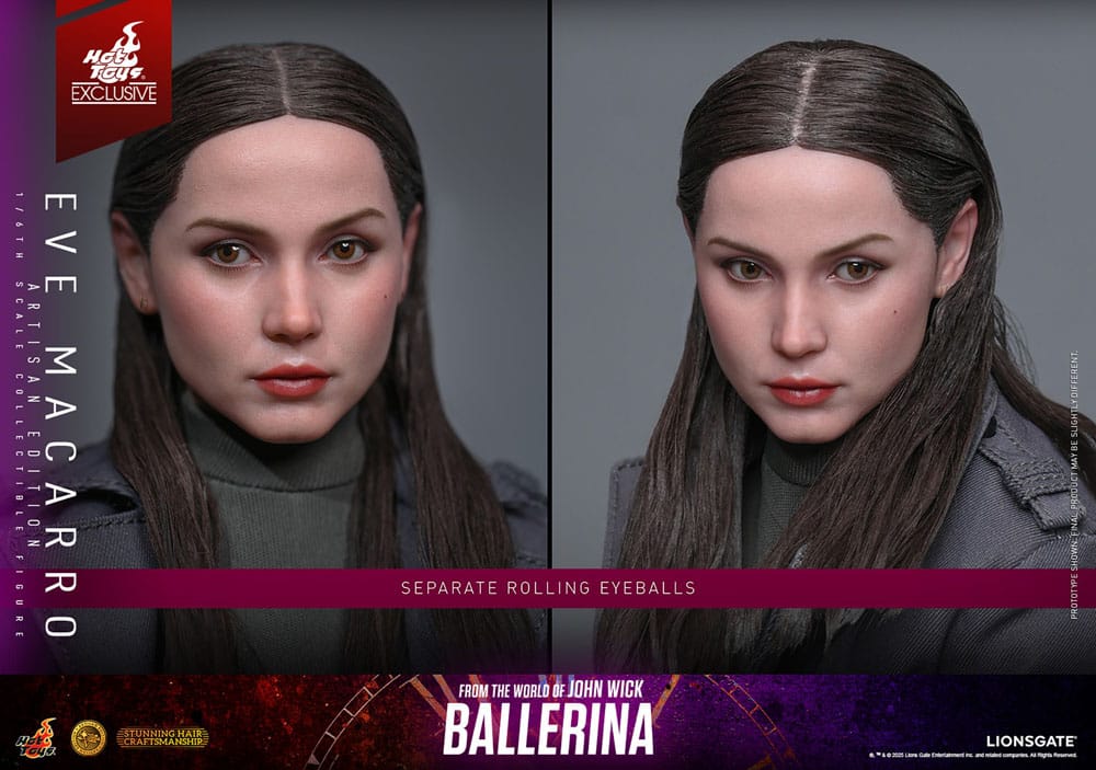 Ballerina Action Figure 1/6 Eve Macarro (Artisan Editon) Hot Toys Exclusive 28 cm