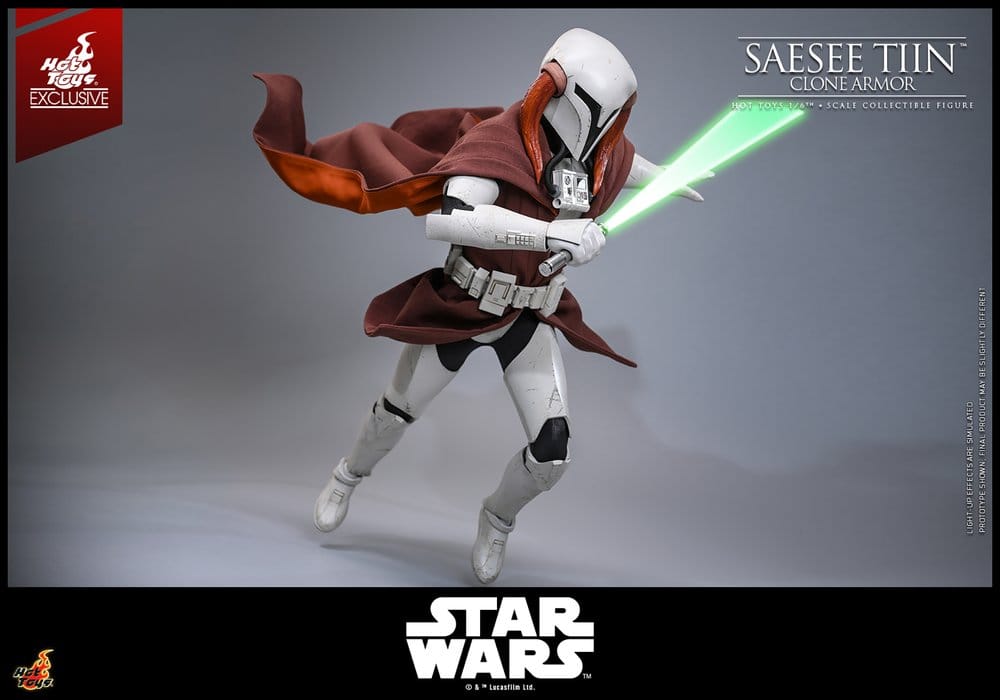 Star Wars: The Clone Wars Television Masterpiece Action Figure 1/6 Saesee Tiin (Clone Armor) (Hot Toys Exclusive) 32 cm