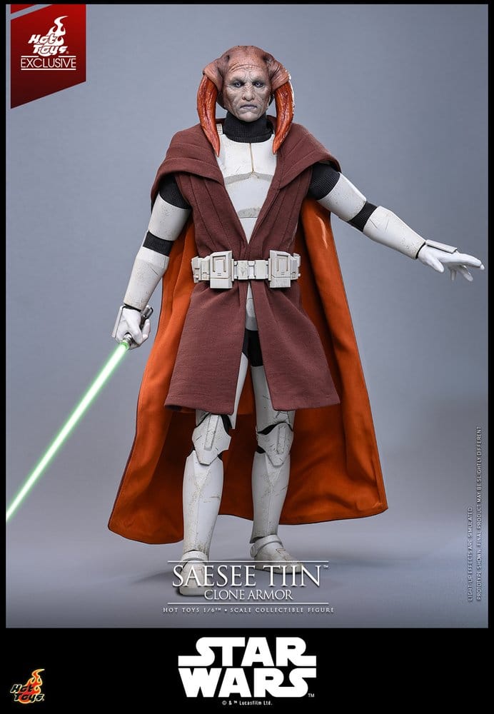 Star Wars: The Clone Wars Television Masterpiece Action Figure 1/6 Saesee Tiin (Clone Armor) (Hot Toys Exclusive) 32 cm