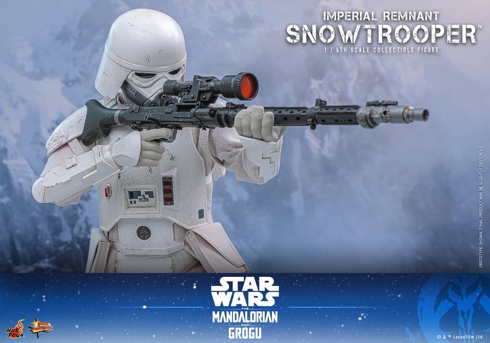 Star Wars: The Mandalorian & Grogu Movie Masterpiece Action Figure 1/6 Imperial Remnant Snowtrooper 30 cm