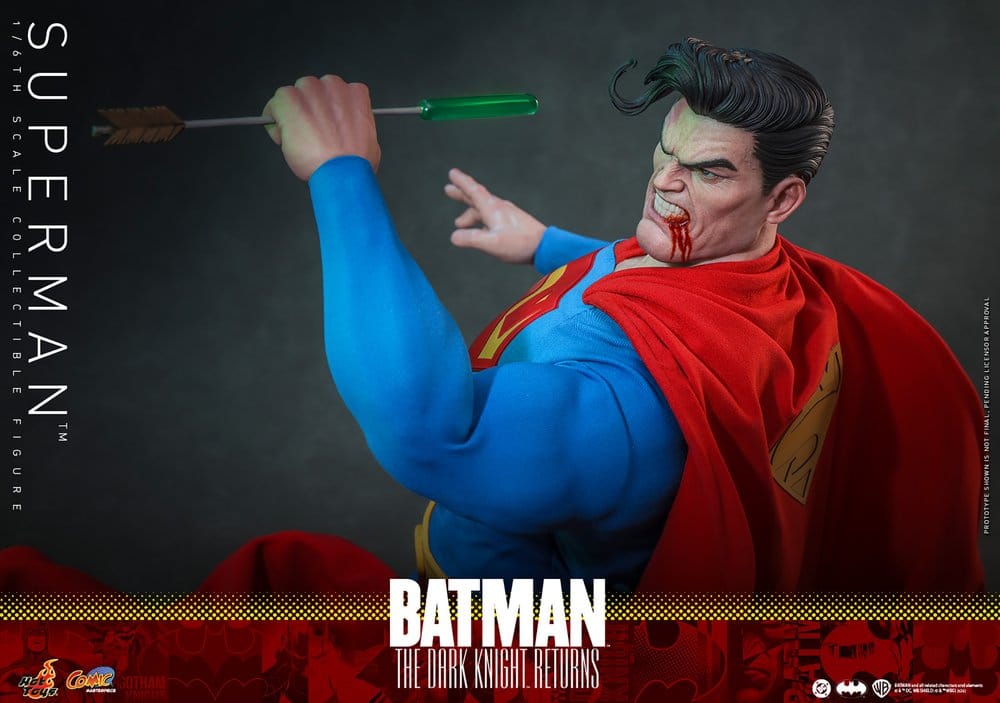 Batman: The Dark Knight Returns Comic Masterpiece Action Figure 1/6 Superman 34 cm