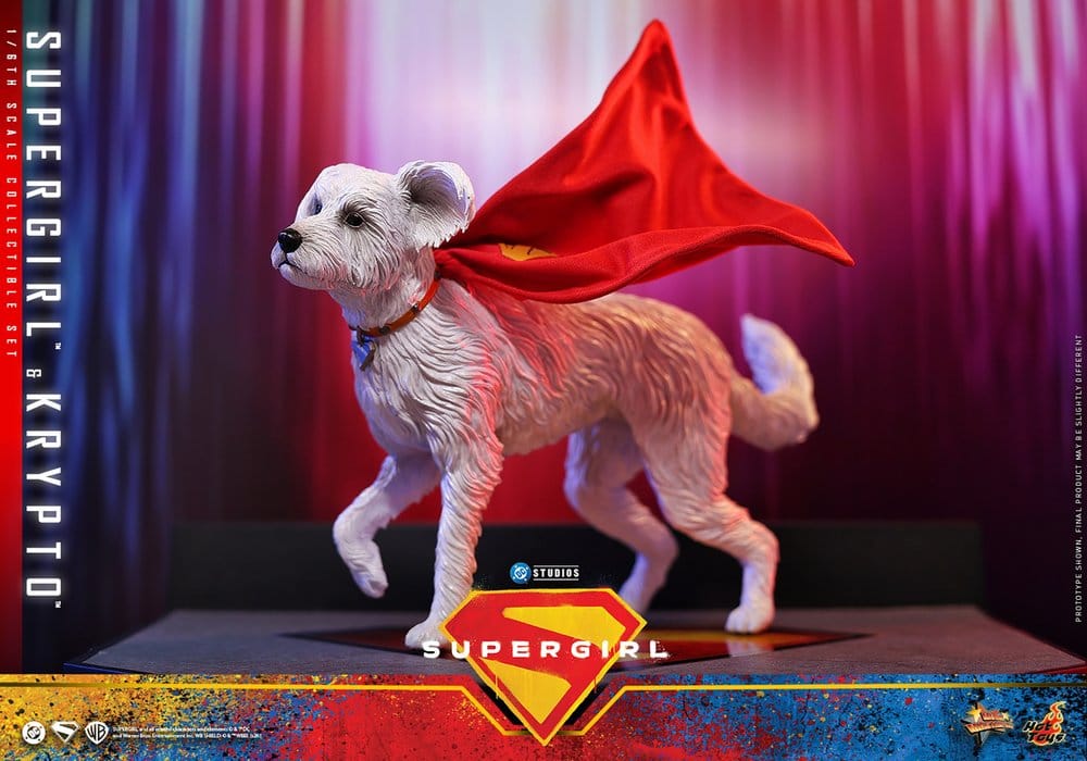 DC Comics Movie Masterpiece Action Figure Set Supergirl & Krypto 28 cm