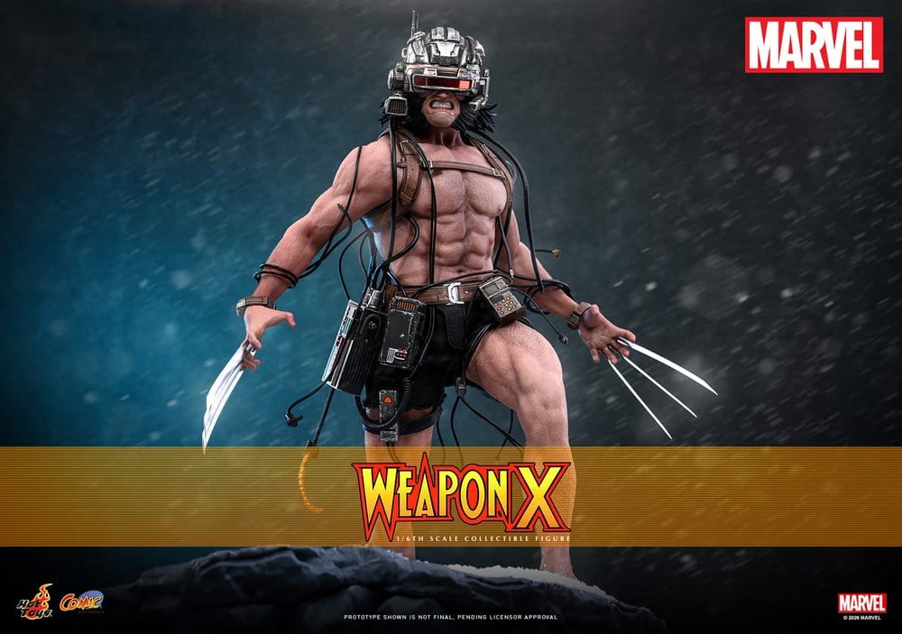 Marvel Comic Masterpiece Action Figure 1/6 Weapon X 31 cm