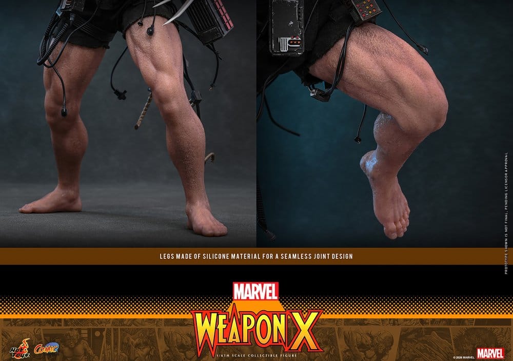 Marvel Comic Masterpiece Action Figure 1/6 Weapon X 31 cm