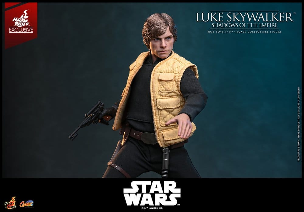 Star Wars Comic Masterpiece Action Figure 1/6 Luke Skywalker (Shadows Of The Empire) (Hot Toys Exclusive) 28 cm