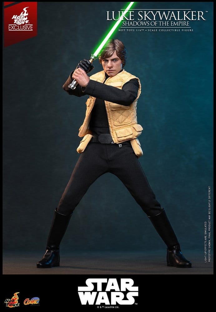 Star Wars Comic Masterpiece Action Figure 1/6 Luke Skywalker (Shadows Of The Empire) (Hot Toys Exclusive) 28 cm
