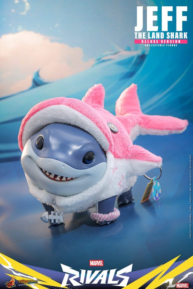 Marvel Rivals Videogame Masterpiece Series Action Figure Jeff the Land Shark (Deluxe Version) 11 cm