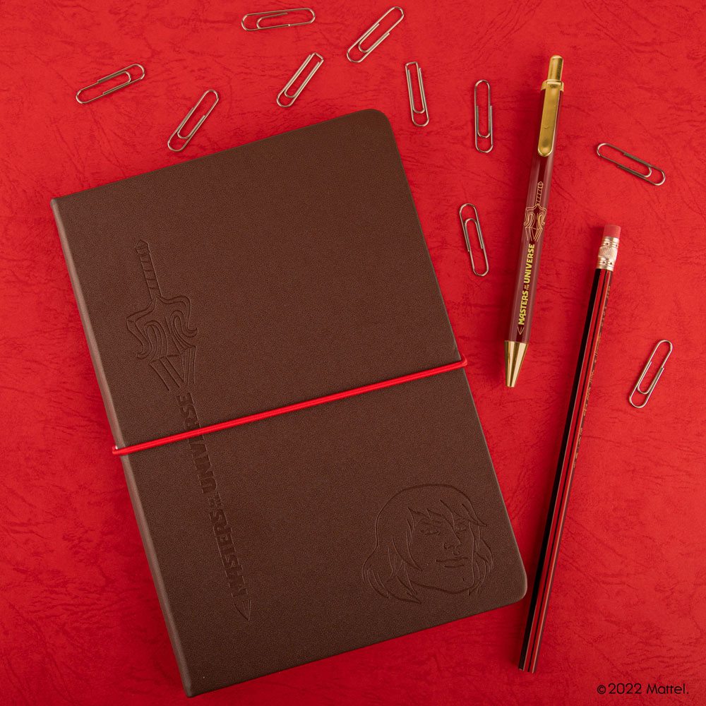 Masters of the Universe - Revelation: Notebook Set (notebook + pen) He-Man with Sword