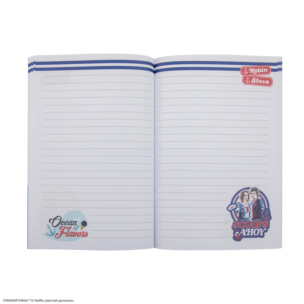 Stranger Things Notebook Scoops Ahoy Softcover