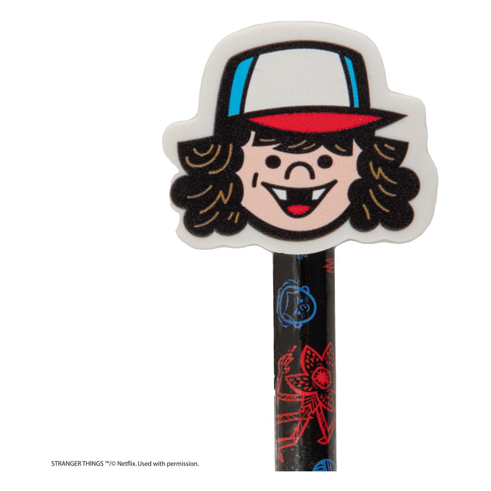 Stranger Things Pencil with Eraser Dustin