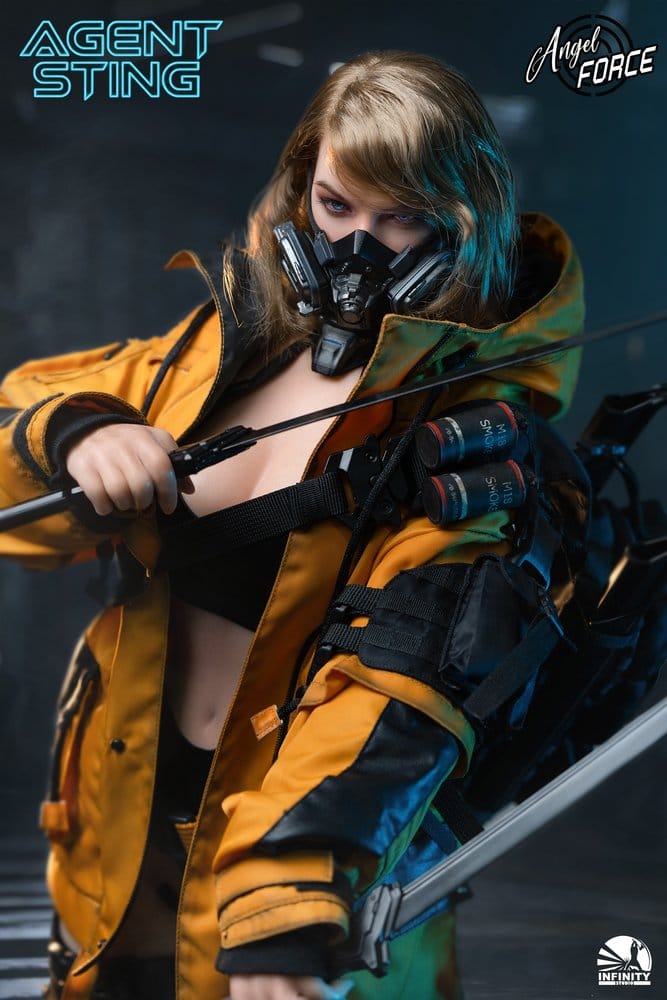 Angel Force Silicone Action Figure 1/3 Agent Sting 70 cm