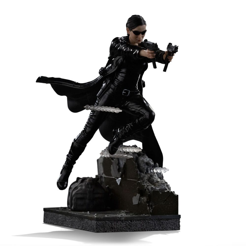 The Matrix Art Scale Statue 1/10 Trinity 22 cm