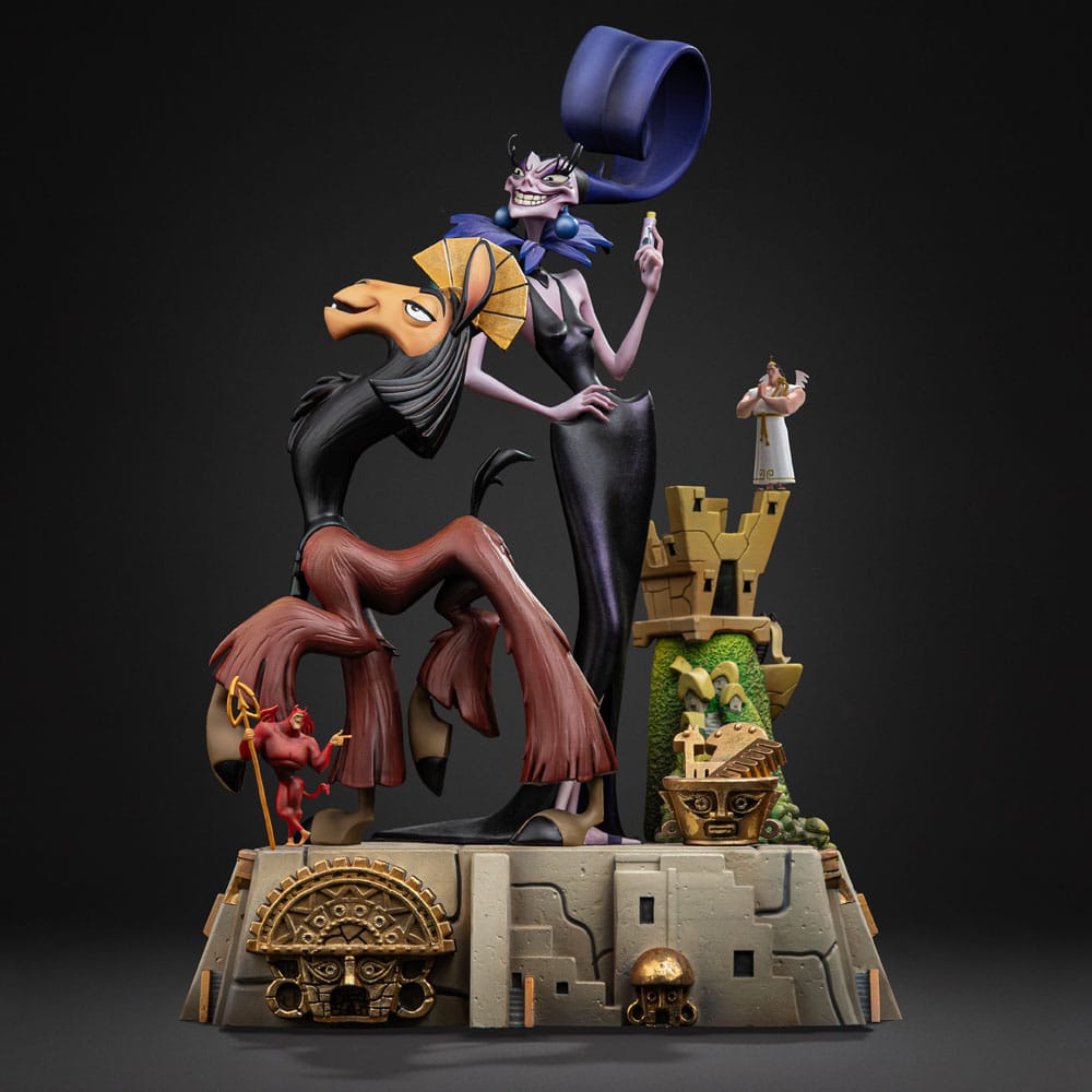 The Emperor's New Groove Deluxe Art Scale Statue 1/10 Kuzco & Yzma 28 cm