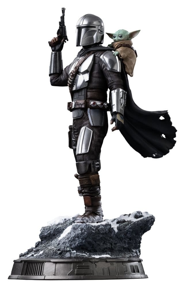 The Mandalorian & Grogu Art Scale Statue 1/10 The Mandalorian and Grogu 25 cm