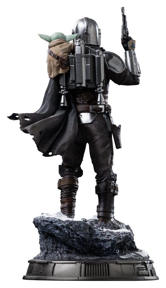 The Mandalorian & Grogu Art Scale Statue 1/10 The Mandalorian and Grogu 25 cm
