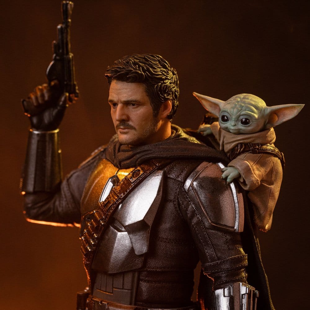 The Mandalorian & Grogu Art Scale Statue 1/10 The Mandalorian and Grogu 25 cm