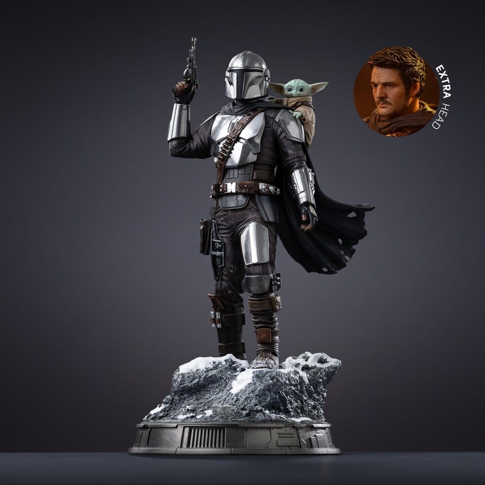 The Mandalorian & Grogu Art Scale Statue 1/10 The Mandalorian and Grogu 25 cm