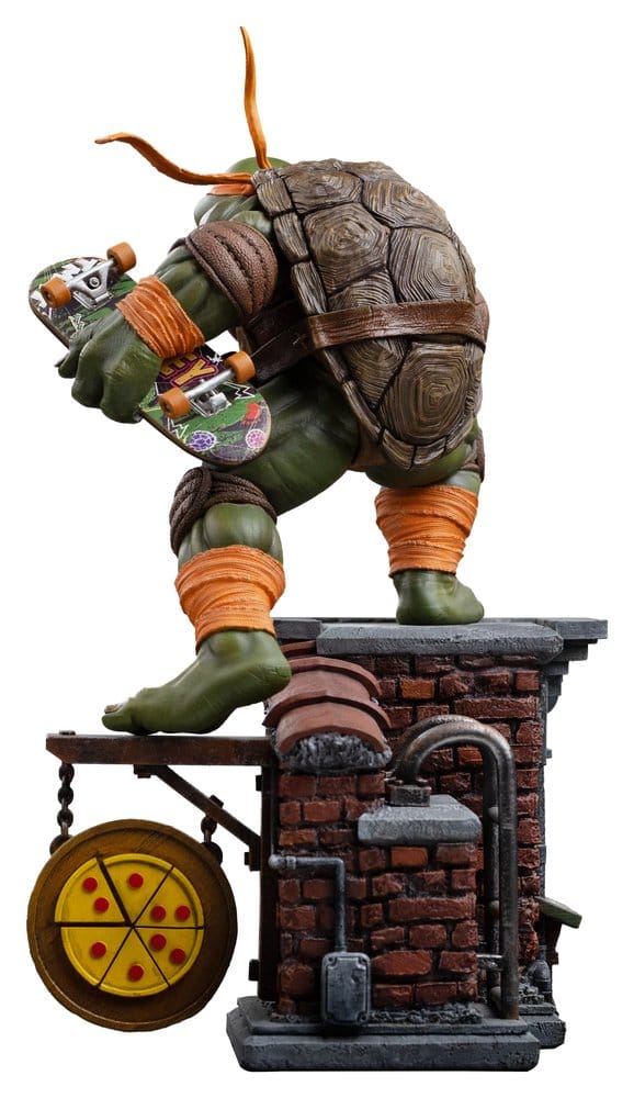 Teenage Mutant Ninja Turtles Art Scale Statue 1/10 Michelangelo Unleashed 24 cm