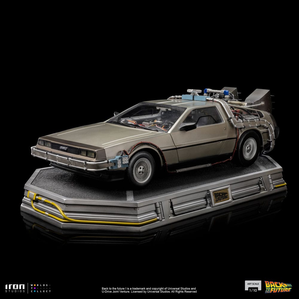 Zurück in die Zukunft Art Scale Statue 1/10 DeLorean 23 cm