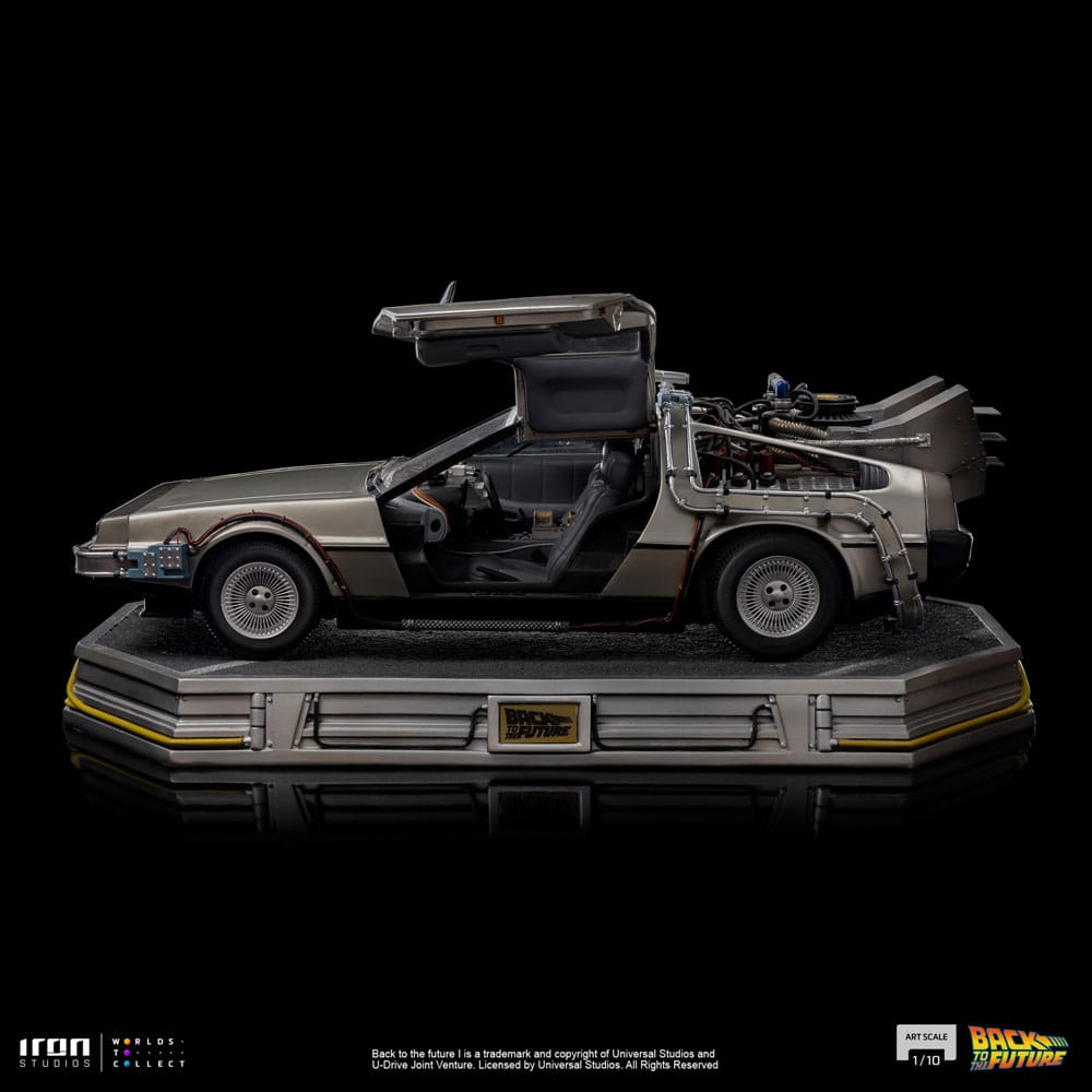Zurück in die Zukunft Art Scale Statue 1/10 DeLorean 23 cm