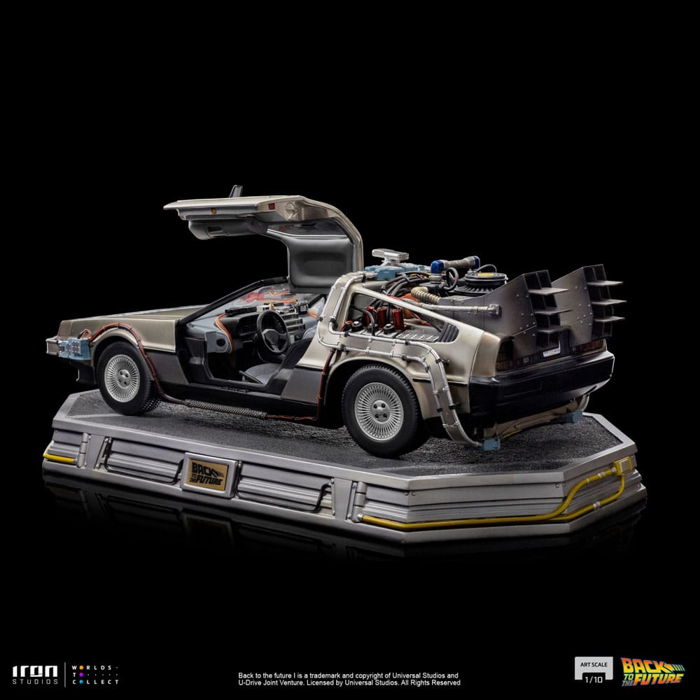 Zurück in die Zukunft Art Scale Statue 1/10 DeLorean 23 cm
