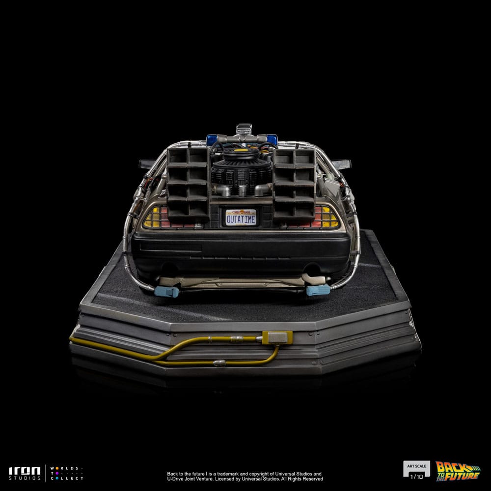 Zurück in die Zukunft Art Scale Statue 1/10 DeLorean 23 cm