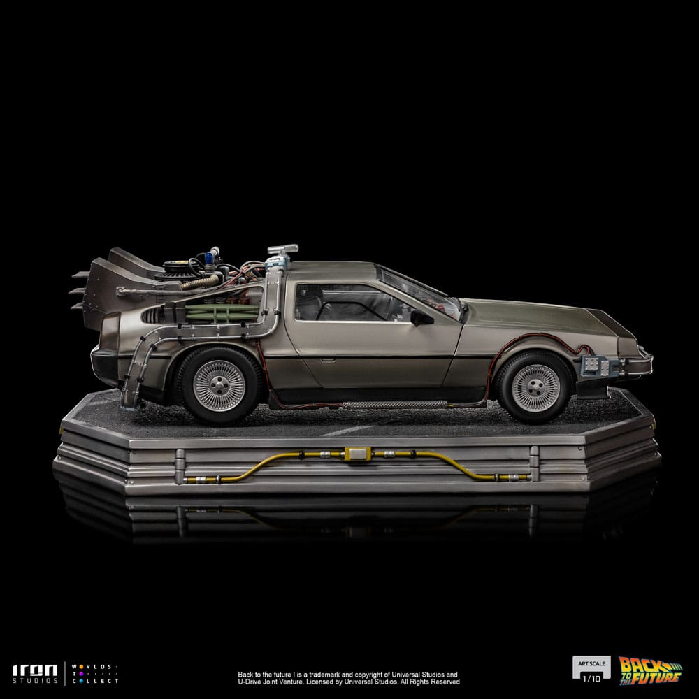 Zurück in die Zukunft Art Scale Statue 1/10 DeLorean 23 cm